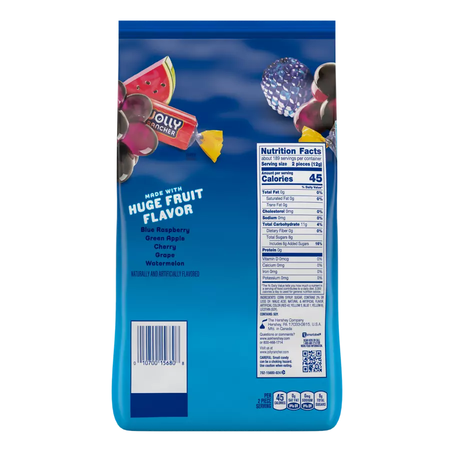 Alternative view of Jolly Rancher Original Flavors Hard Candy-80 Oz Bag, 360 Pieces