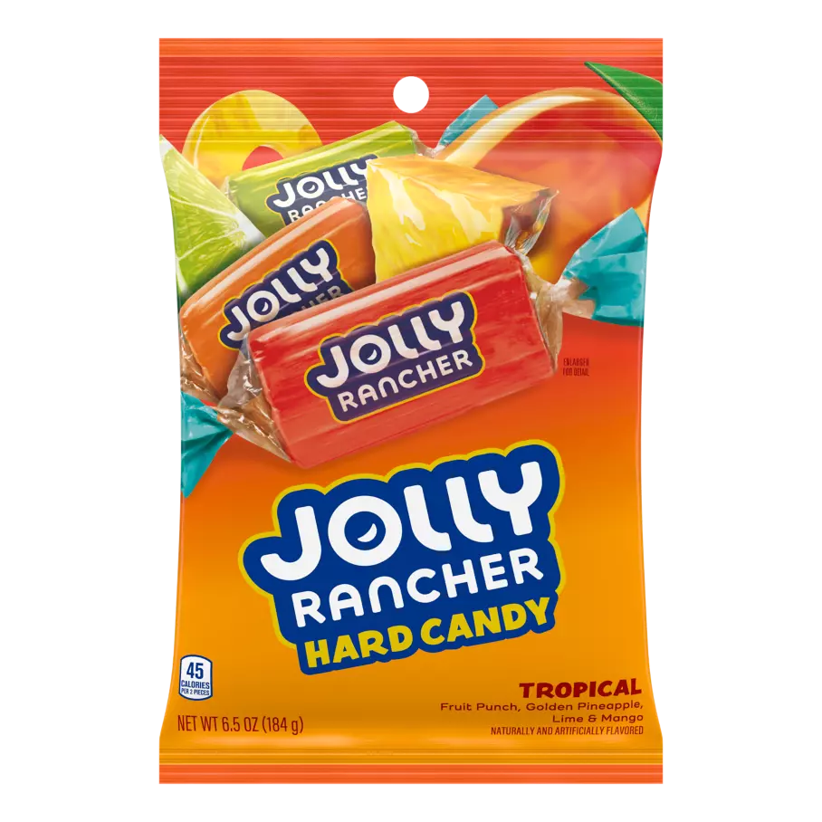 Jolly Rancher Tropical Hard Candy-6.5 Oz Bag