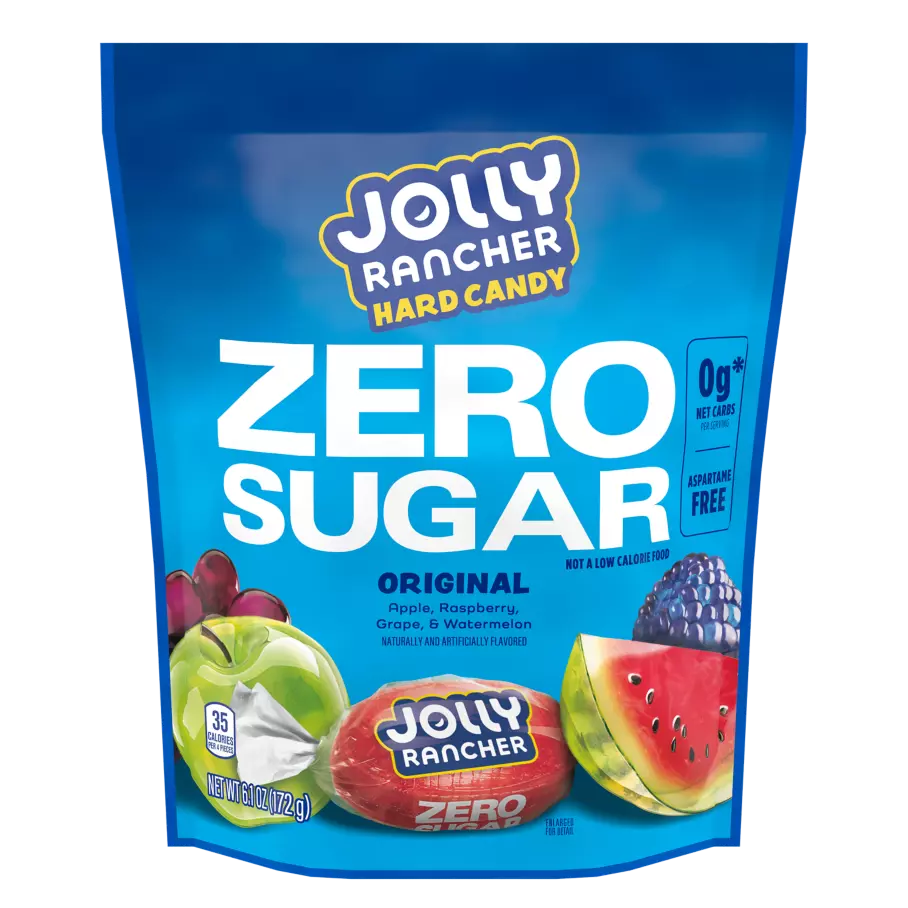 Jolly Rancher Zero Sugar Original Flavors Hard Candy-6.1 Oz Bag