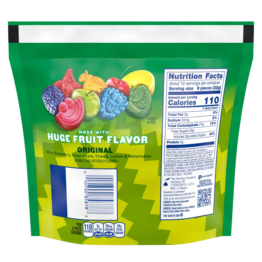 Alternative view of Jolly Rancher Gummies Sour Original Flavors-13 Oz Bag