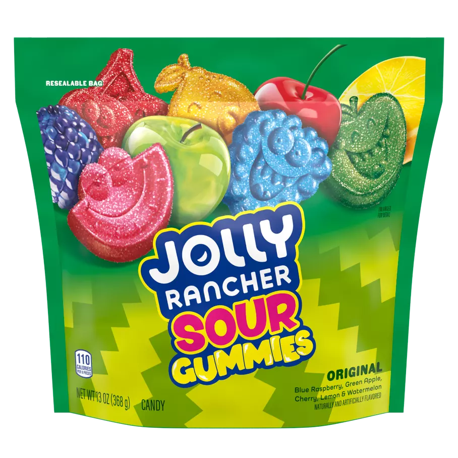Jolly Rancher Gummies Sour Original Flavors-13 Oz Bag
