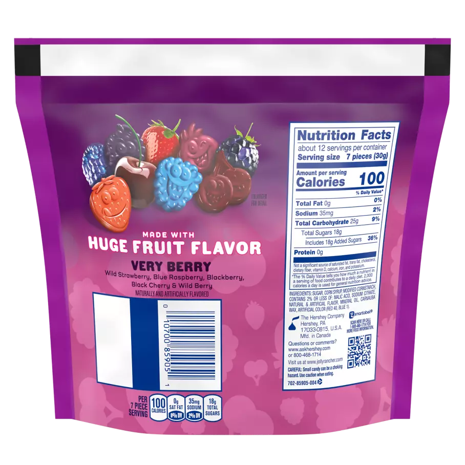 Alternative view of Jolly Rancher Gummies Very Berry-13 Oz Bag