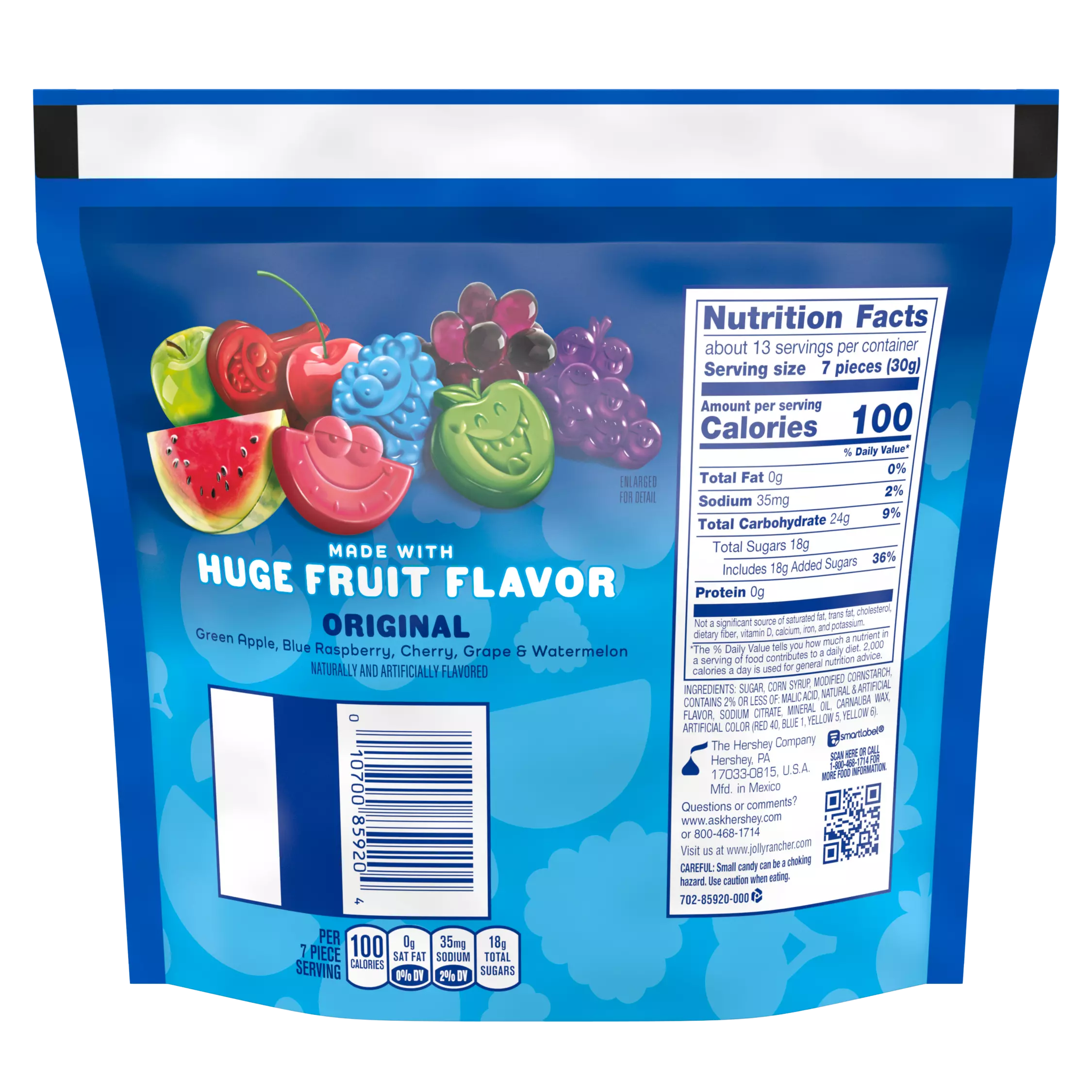 Alternative view of Jolly Rancher Gummies Original Flavors-14 Oz Bag