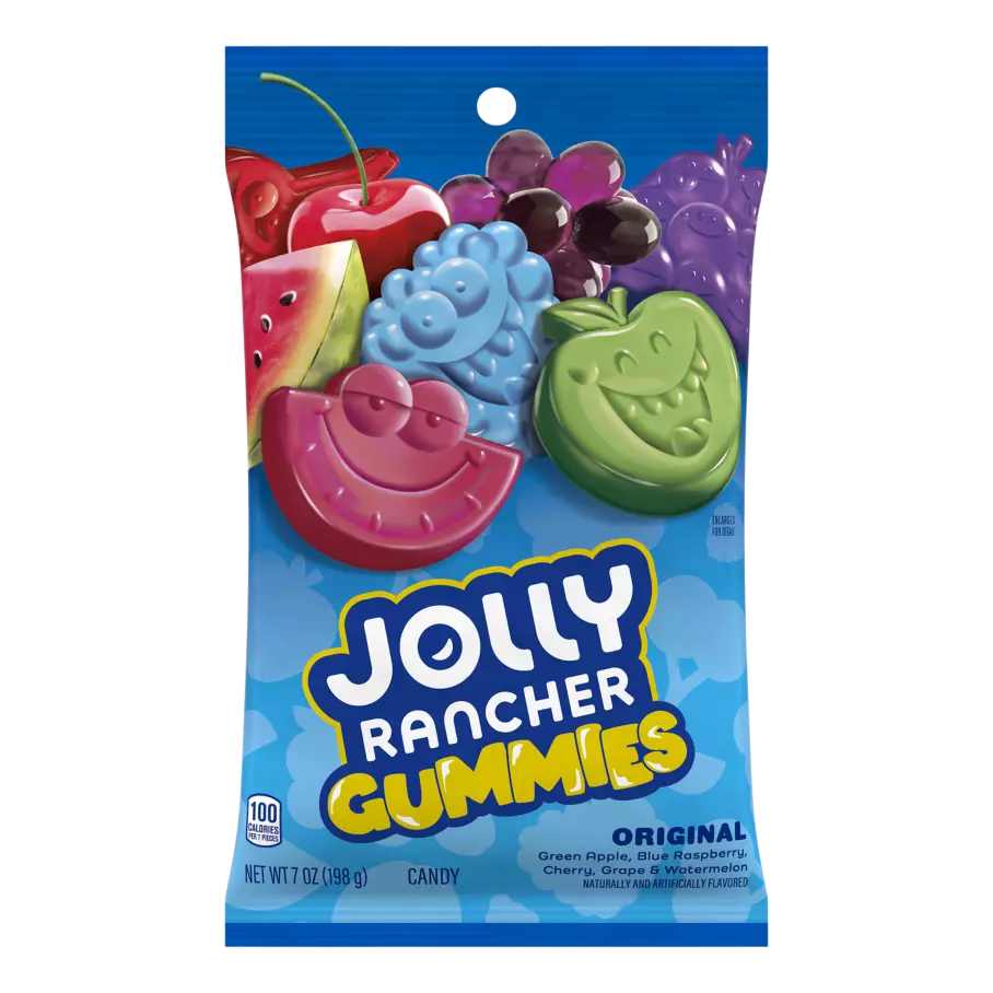 Jolly Rancher Gummies Original Flavors King Size-7 Oz Bag